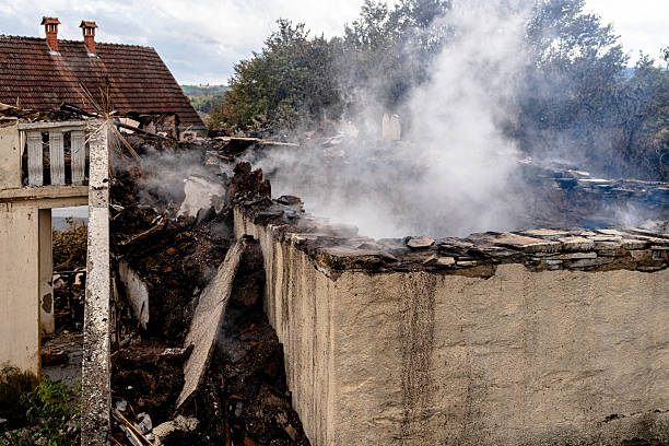 Professional Emergency Fire Cleanup technician working in Point Pleasant, PA